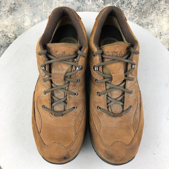 Cabela\'s Men\'s Size 10D X4 Dry-Plus 4MOST Brown Leather Waterproof Hiking Shoes main image 4